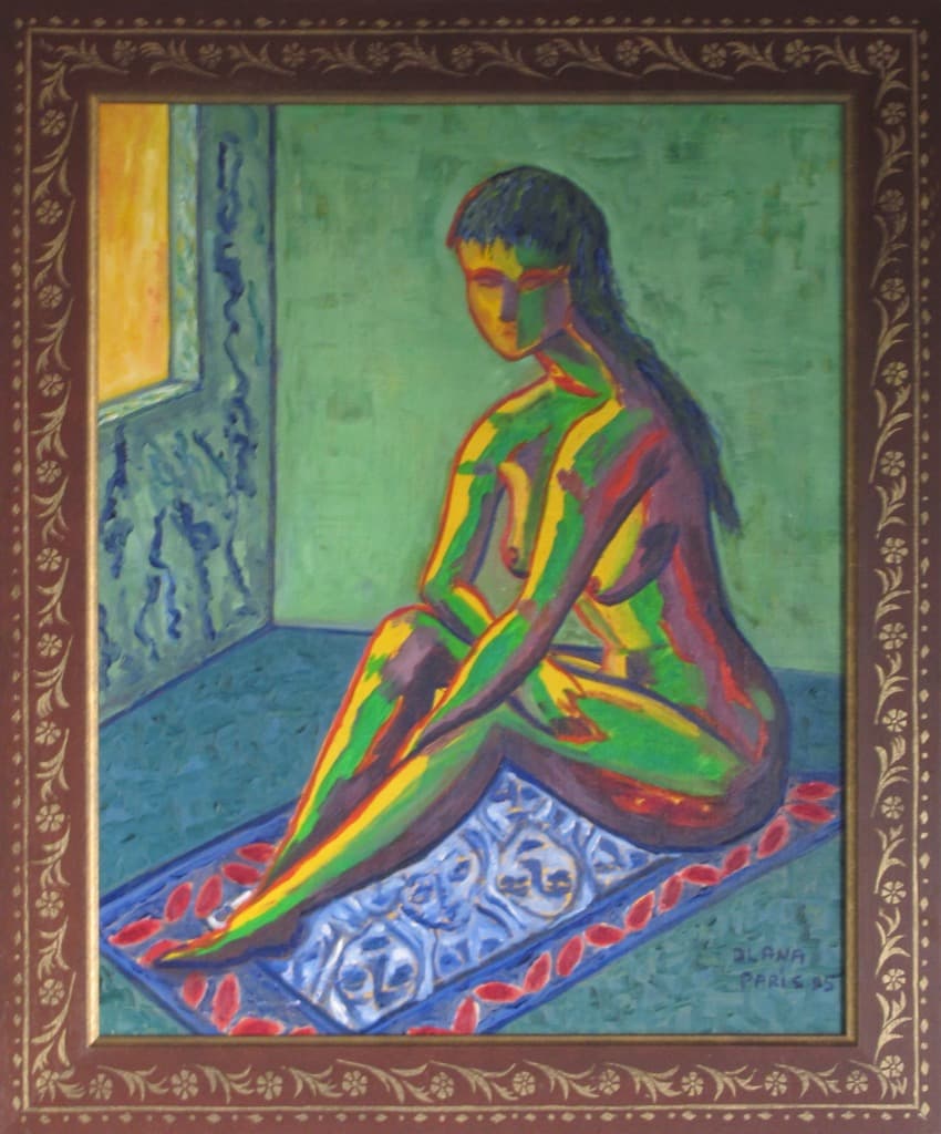 Nu sur tapie II